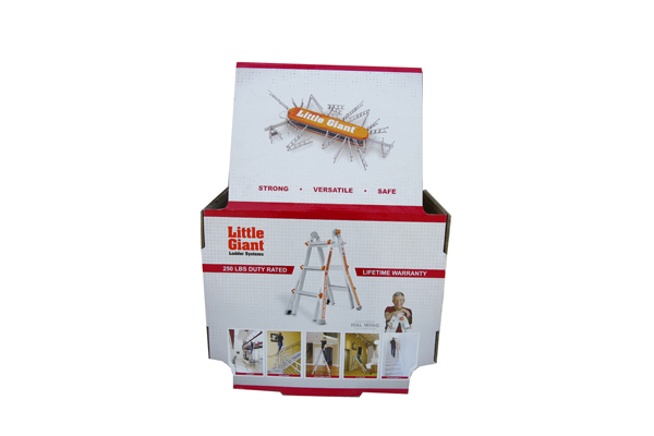 Folding ladder box