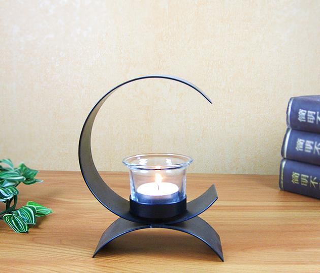 home decoration table metal candle holder
