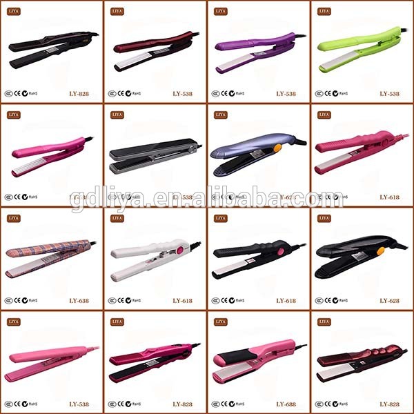 Hair Straightener Hair Roller 2 in 1 Indian Hair Styling Tools