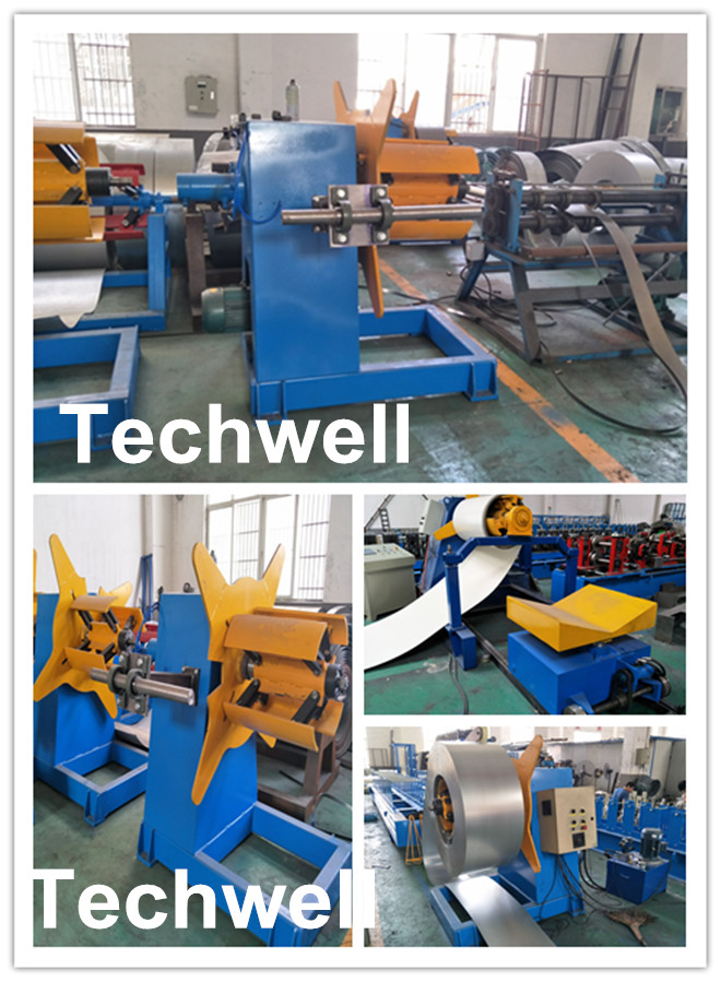 High Quality Hydraulic Decoiler Uncoiler Machine with 015mMin Uncoiling Speed Coil Width 1500mm