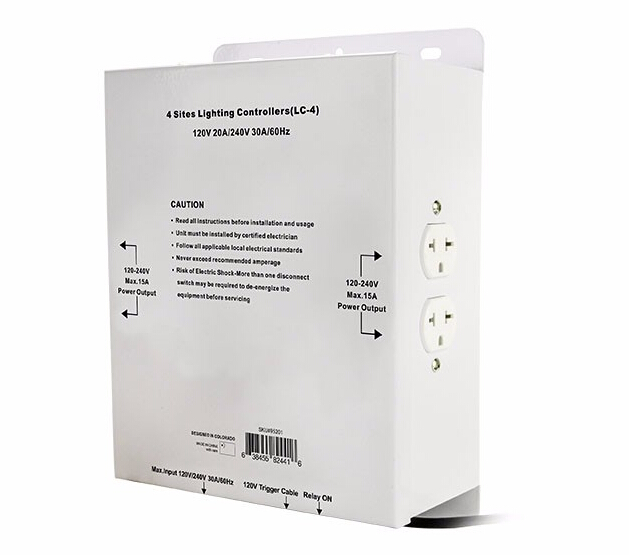 4Light HID Controller8Light HID ControllerLighting Relay Controller for Hydroponics Grow Light Ballast