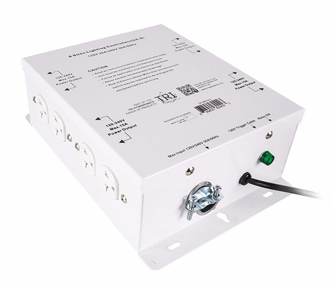 4Light HID Controller8Light HID ControllerLighting Relay Controller for Hydroponics Grow Light Ballast
