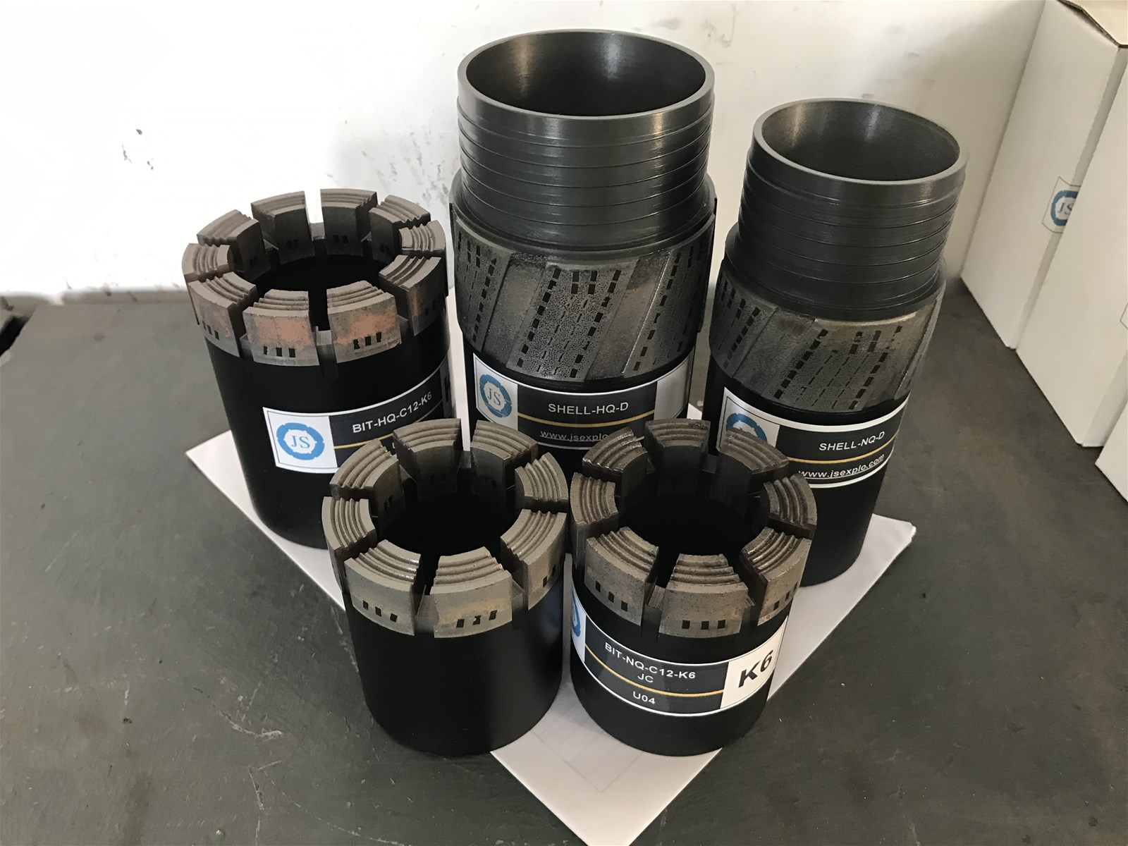 BQ NQ HQ PQ Mining Exploration Diamond Core drill Bit