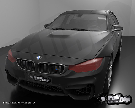 Fulldip peelable smoke rubber coating paint