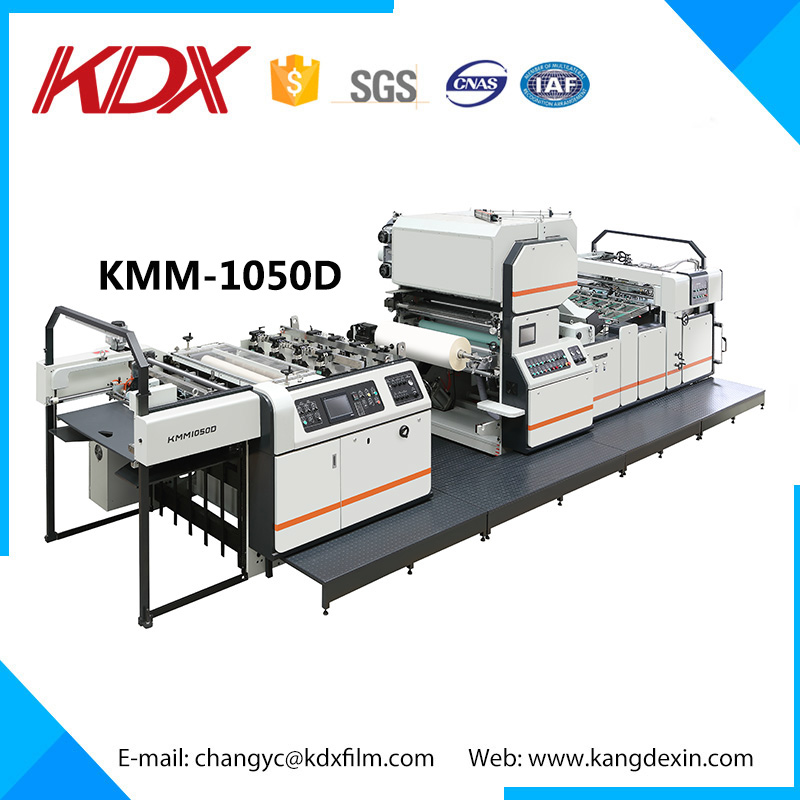 KDX Automatic thermal film and wet film laminating machine KMM1050D