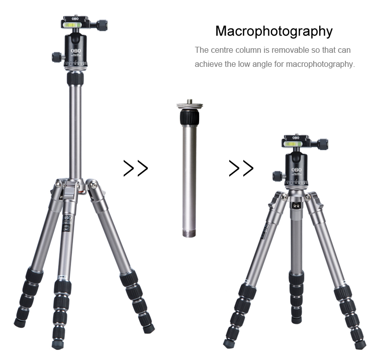 Light weight flexibe carbon fiber dightl camera mini tripod