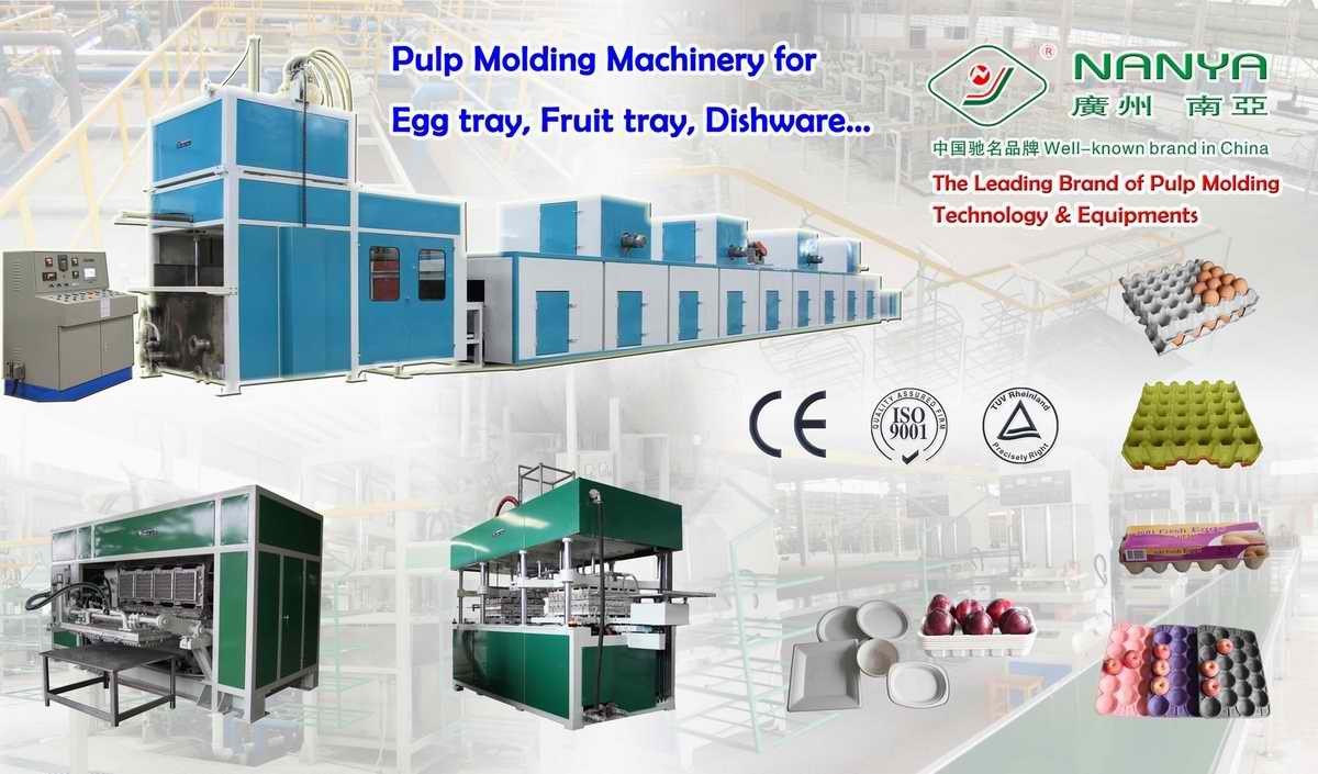 NANYA pulp molding machine egg tray machine