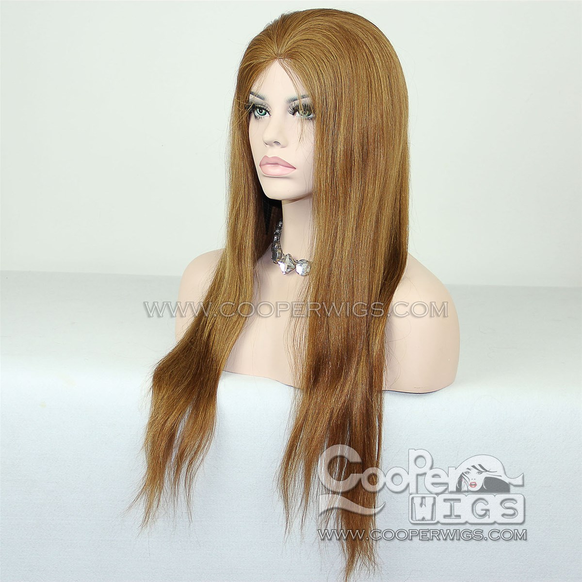 Cooper Wigs Full Lace Human Hair Straight Swiss Lace Wigs 130 Density European Virgin Hair