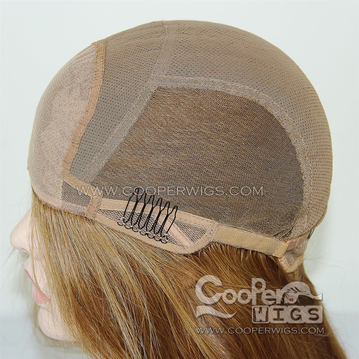 Cooper Wigs Full Lace Human Hair Straight Swiss Lace Wigs 130 Density European Virgin Hair