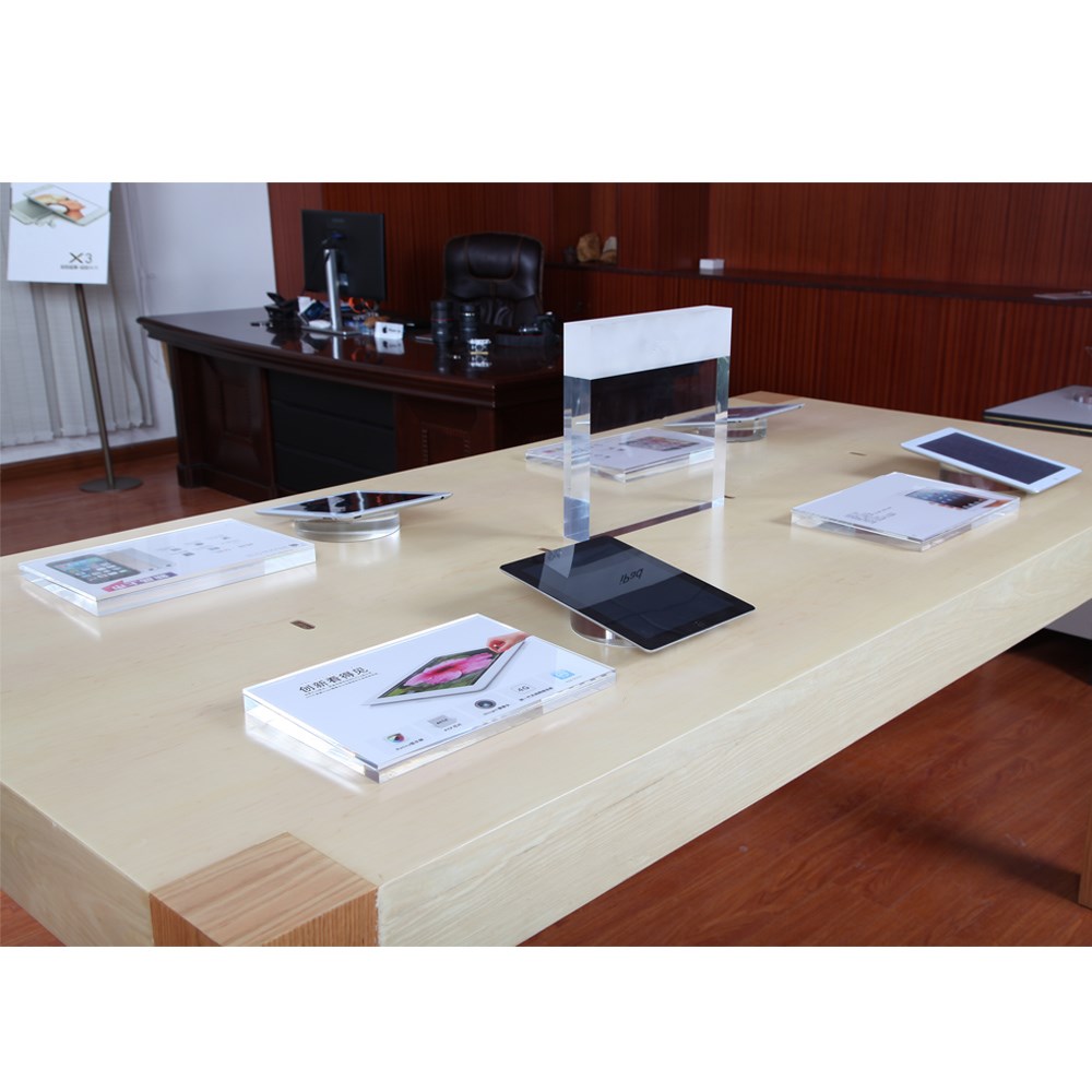 China hot sale antislip tablet PC acrylic display holder for ipad mini show