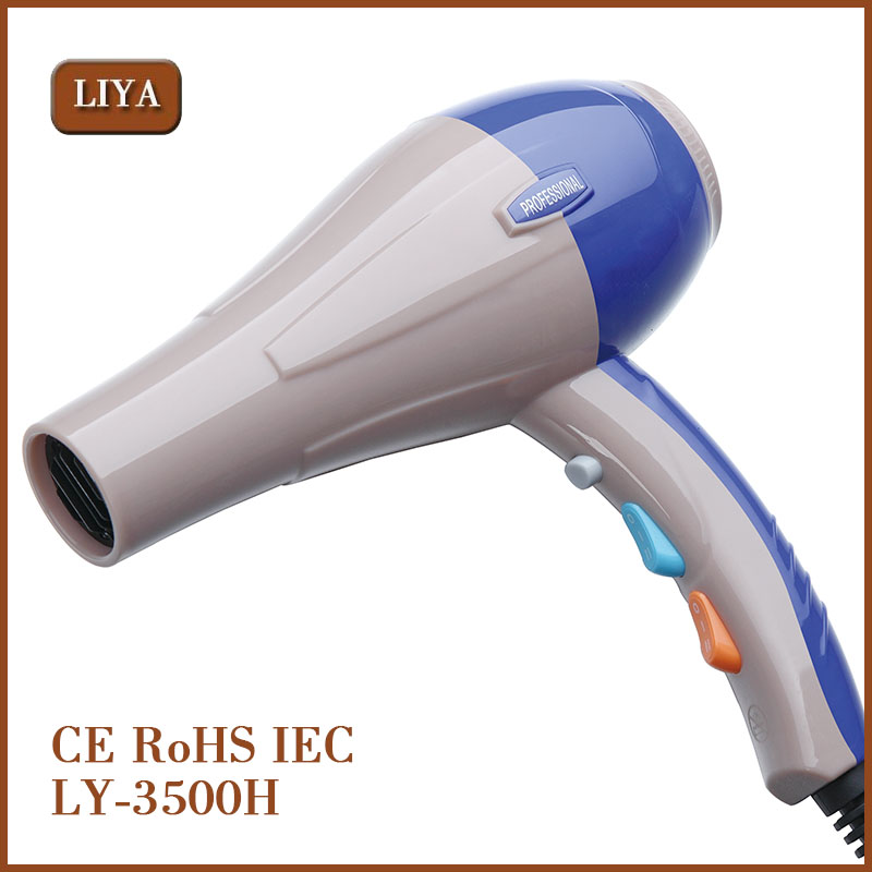 Color Changeable Cold and Hot Air Professional Salon Hair Dryer