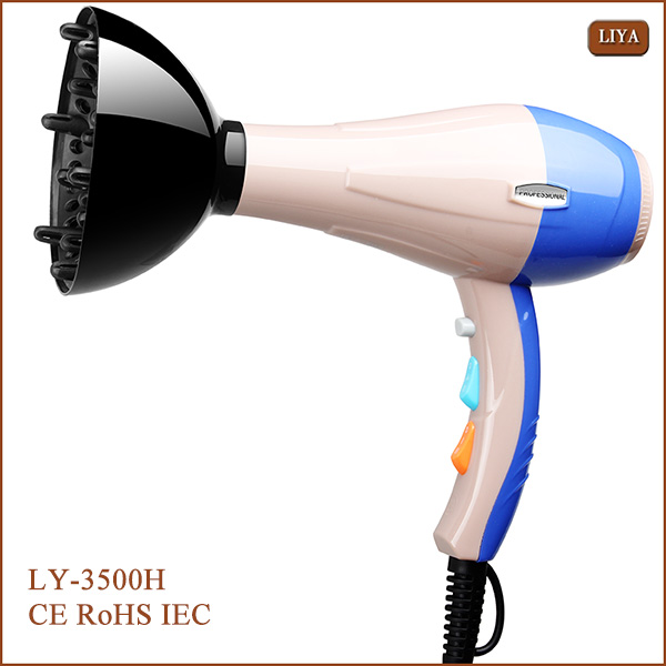 Color Changeable Cold and Hot Air Professional Salon Hair Dryer