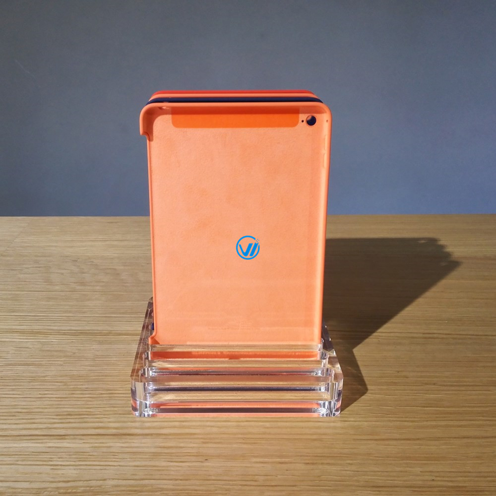 Shenzhen KOU retail good quality embedded clear acrylic stand for ipad mini case display