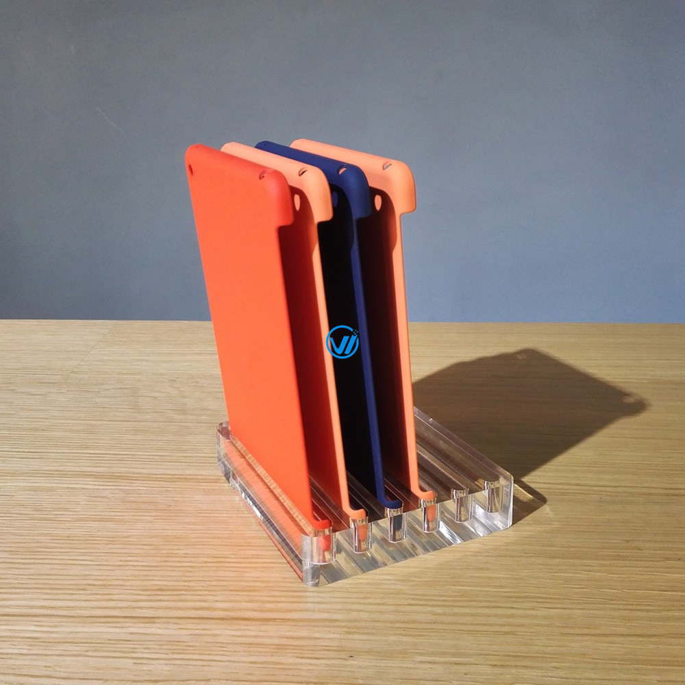 Shenzhen KOU retail good quality embedded clear acrylic stand for ipad mini case display