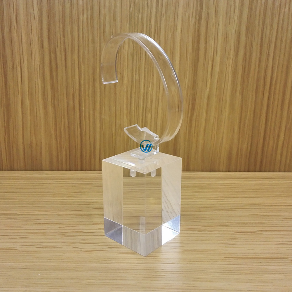 Shenzhen good quality OEM clear acrylic material display stand for watch
