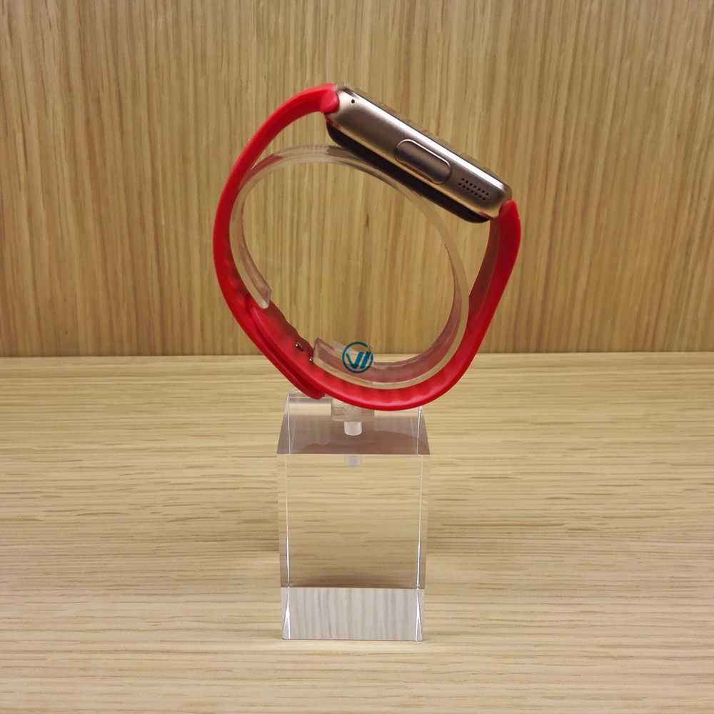 Shenzhen good quality OEM clear acrylic material display stand for watch