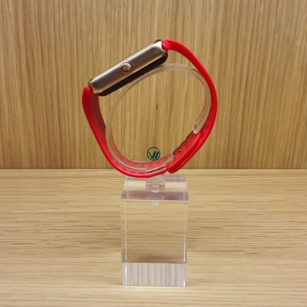 Shenzhen good quality OEM clear acrylic material display stand for watch