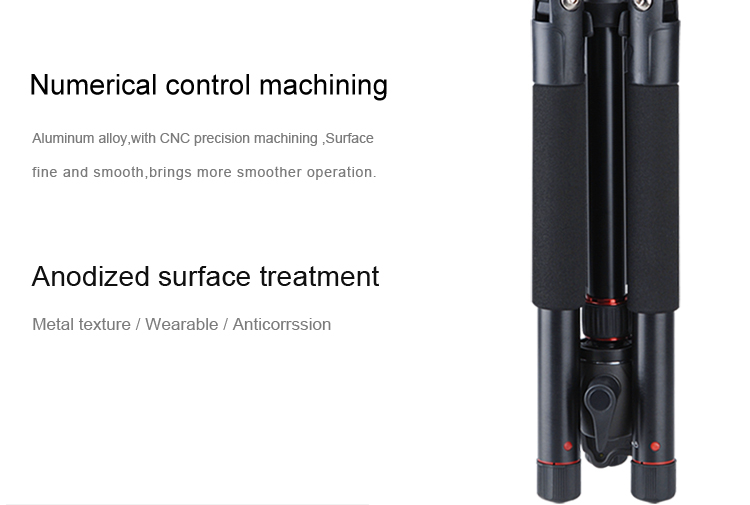 OBO big sale aluminum professinal camera tripod for canon camera