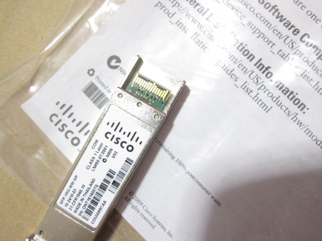 Cisco XFP10GMMSR optical transceiver module