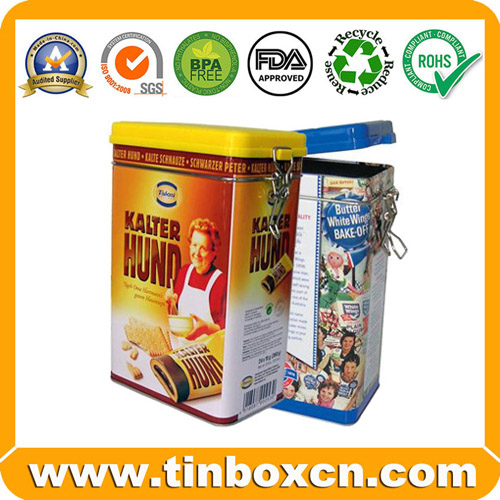 Cookie Tin Box Biscuit Tin Can Cake Tin Food Tin Box Food Tin Packaging BRT57