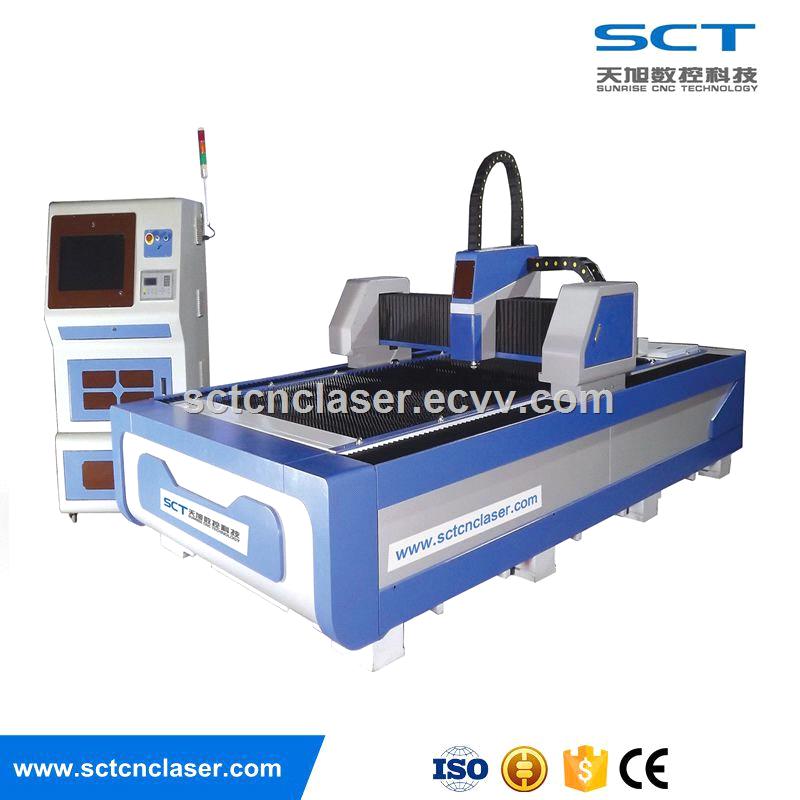 Manganese Steel & Carbon Steel Fiber Laser Cutting Machine(SCT-F3015)