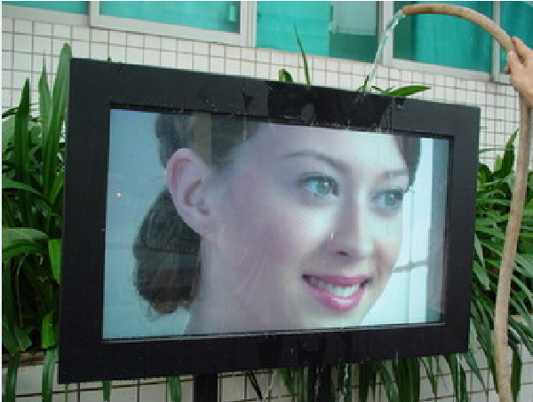 outdoor LCD TV with waterproof