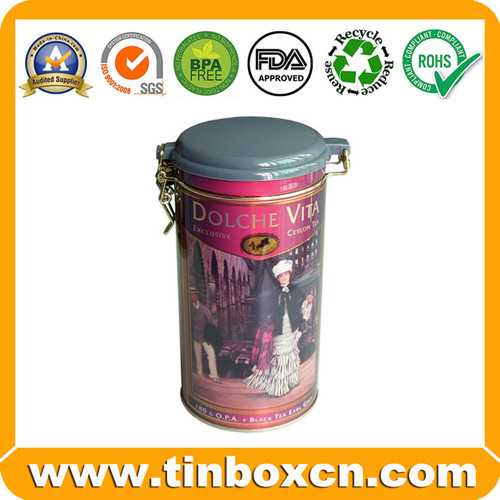 Tea Tin Tea Box Tea Caddy Tea Tin Box Tea Tin Can BR1228