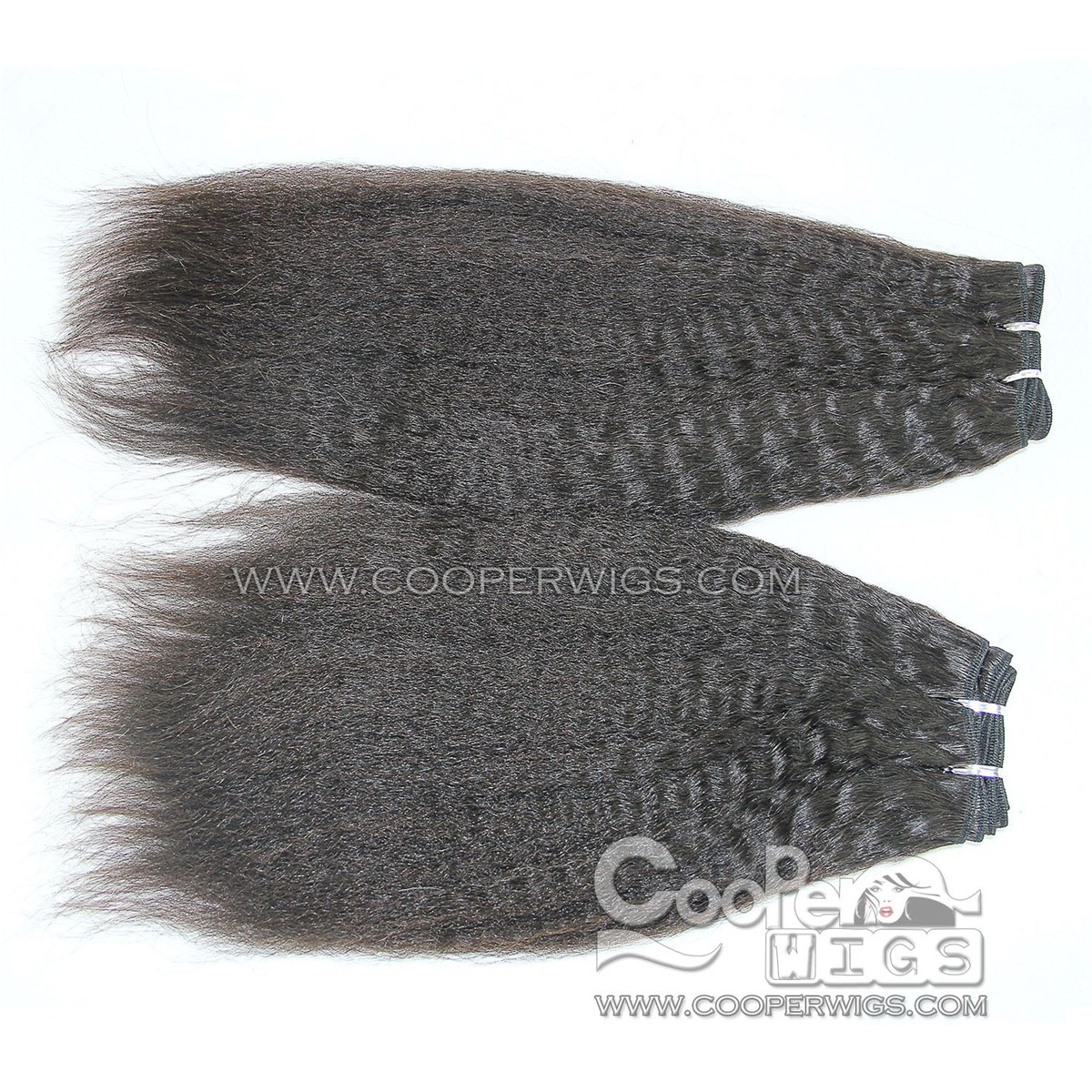 Cooper Wigs Highlight Color Chinese Hair Weave Kinky Striaght Bundles Straight Black Brown Blonde Human Hair