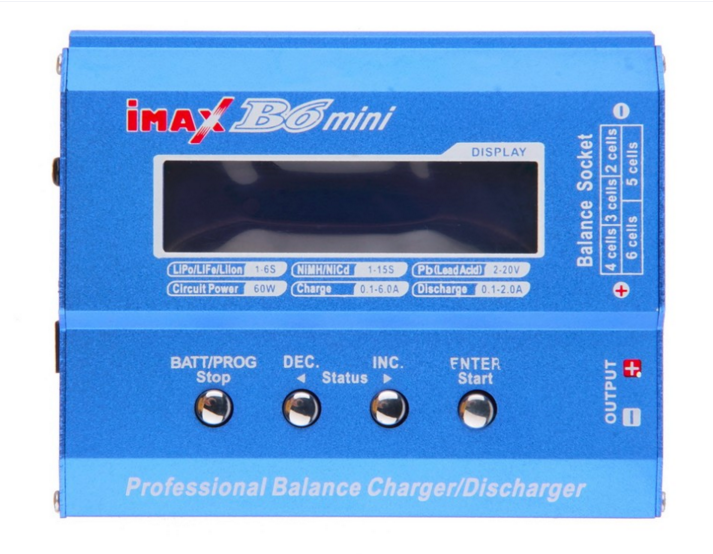 B6 Mini Professional Balance Charger Discharger For RC Battery