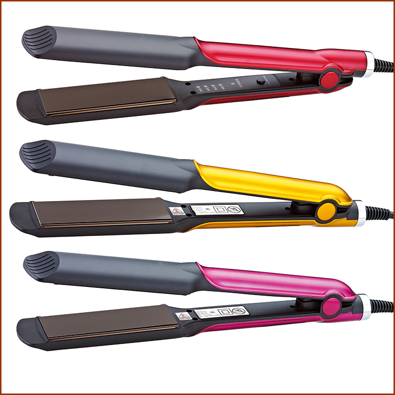 Black Color Professional Salon Hair Straightener