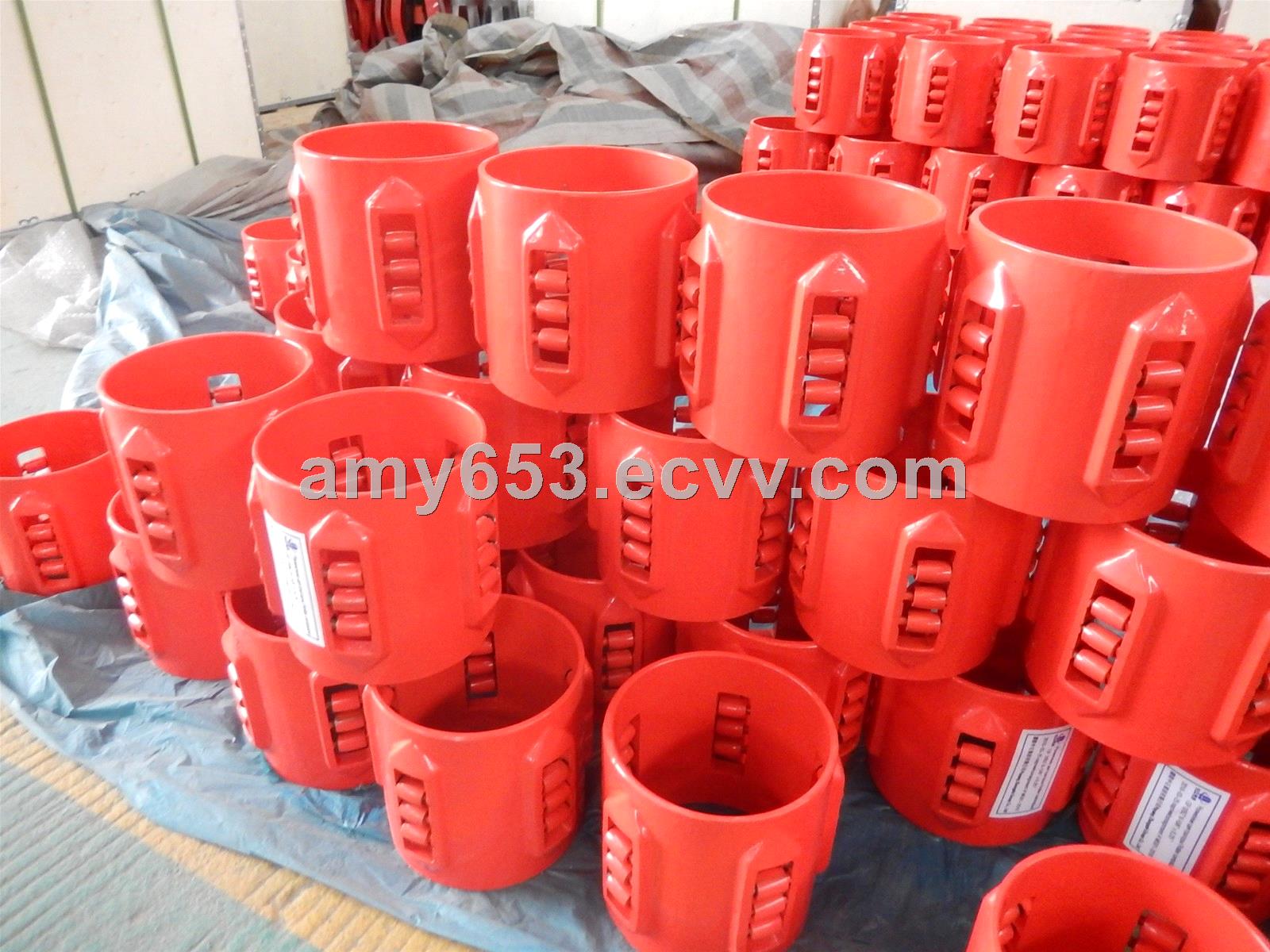 casing centralizer with rollers roller pipe centralizer