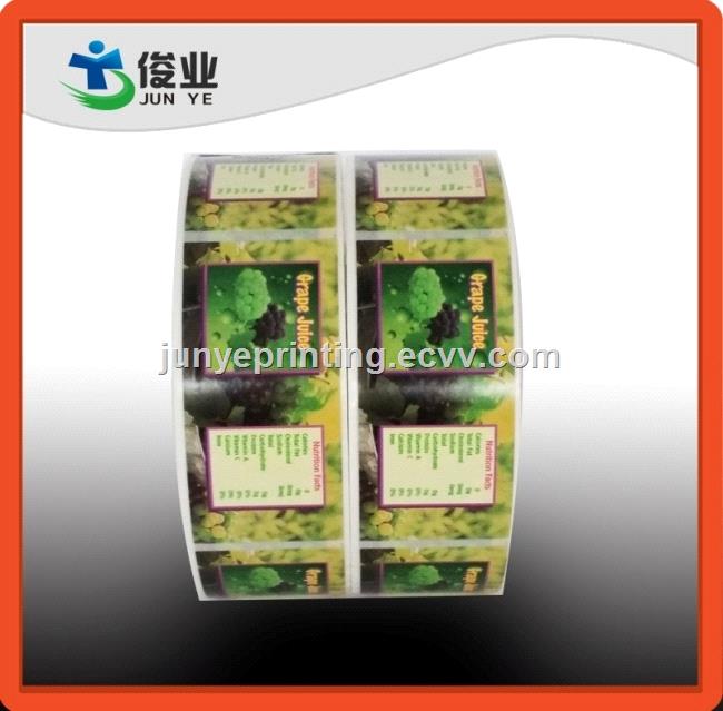Flavor Juice Bottle Stickers