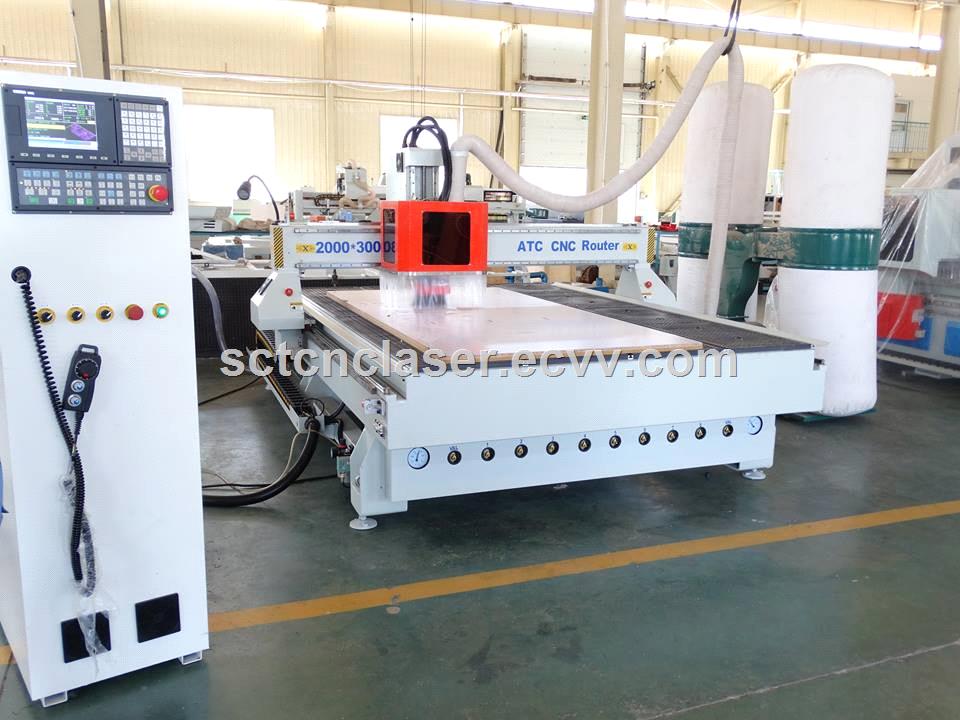 SCT 1325 1212 1530 2030 2040 atc woodworking cnc router with trustable quality