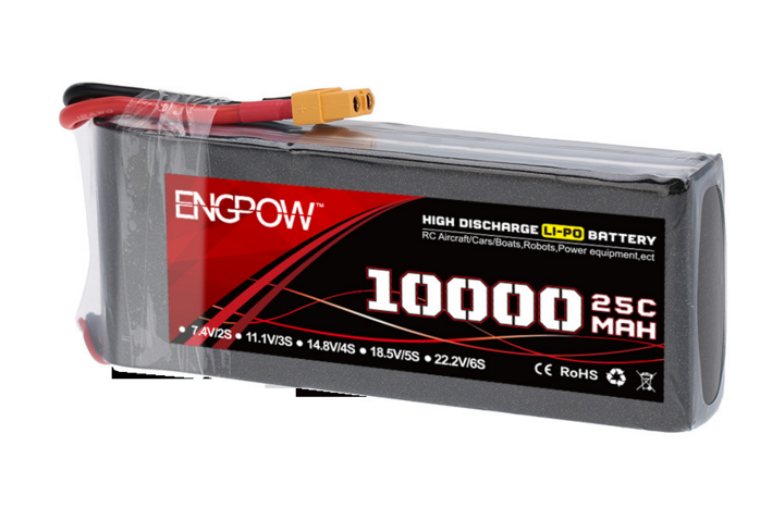 Plant protection battery model aircraft battery 222V 10000mah 25C model battery aerial special battery