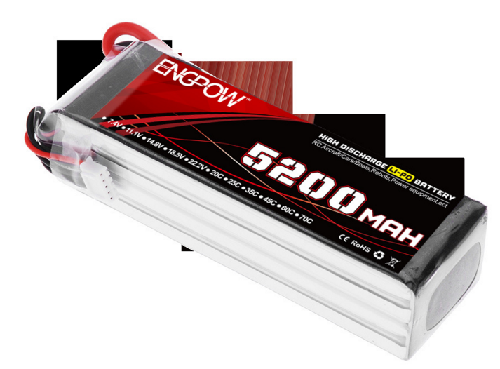 Remote control aircraft model aircraft battery 5200MAH 111V 35C model ship model polymer lithium battery