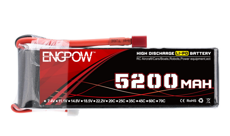 Remote control aircraft model aircraft battery 5200MAH 111V 35C model ship model polymer lithium battery