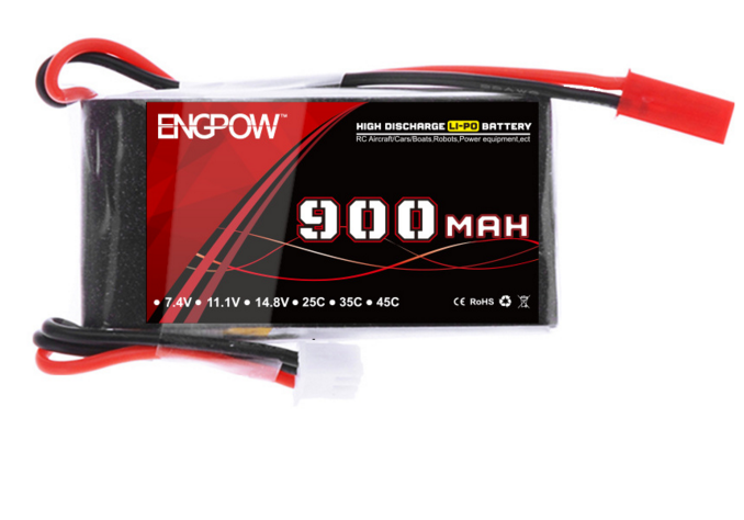 Remote control helicopter model aircraft battery 111V 900MAH 25C ship model car lithium battery model