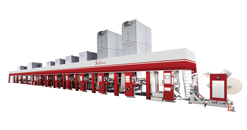Rotary Screen and Gravure Printing Wallpaper Production Line