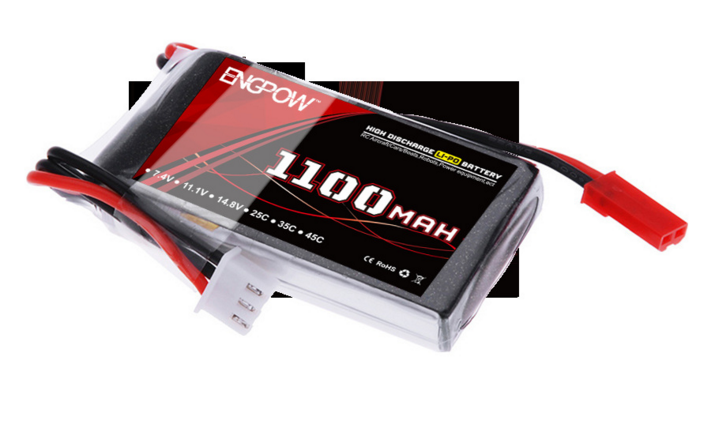Wild scorpion aircraft model battery 111V1100mAh 25c remote control aircraft ship model car model lithium