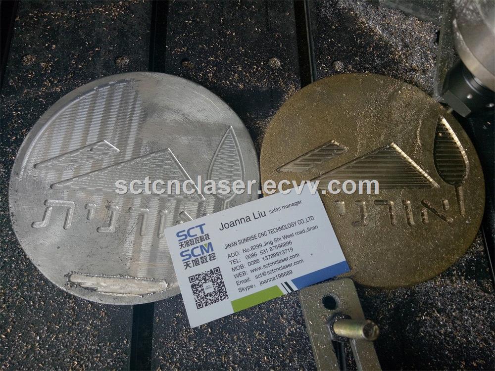 Small CNC Router Aluminum and Copper Wood Carving High Speed Engraving