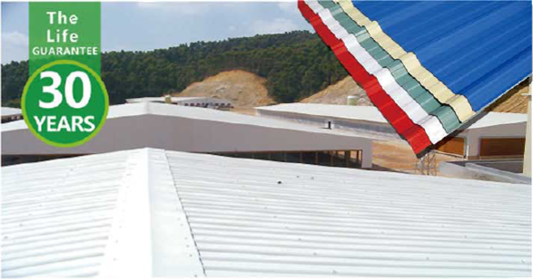 corrugated PVC roofing sheetwater resistantplastic roof tile