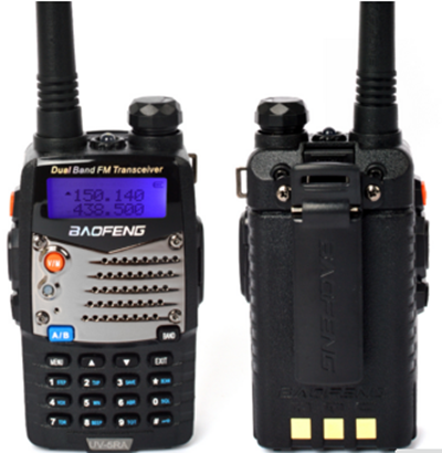 Dual Band 10km Walkie Talkie Handheld Baofeng Two Way Radio UV5RA