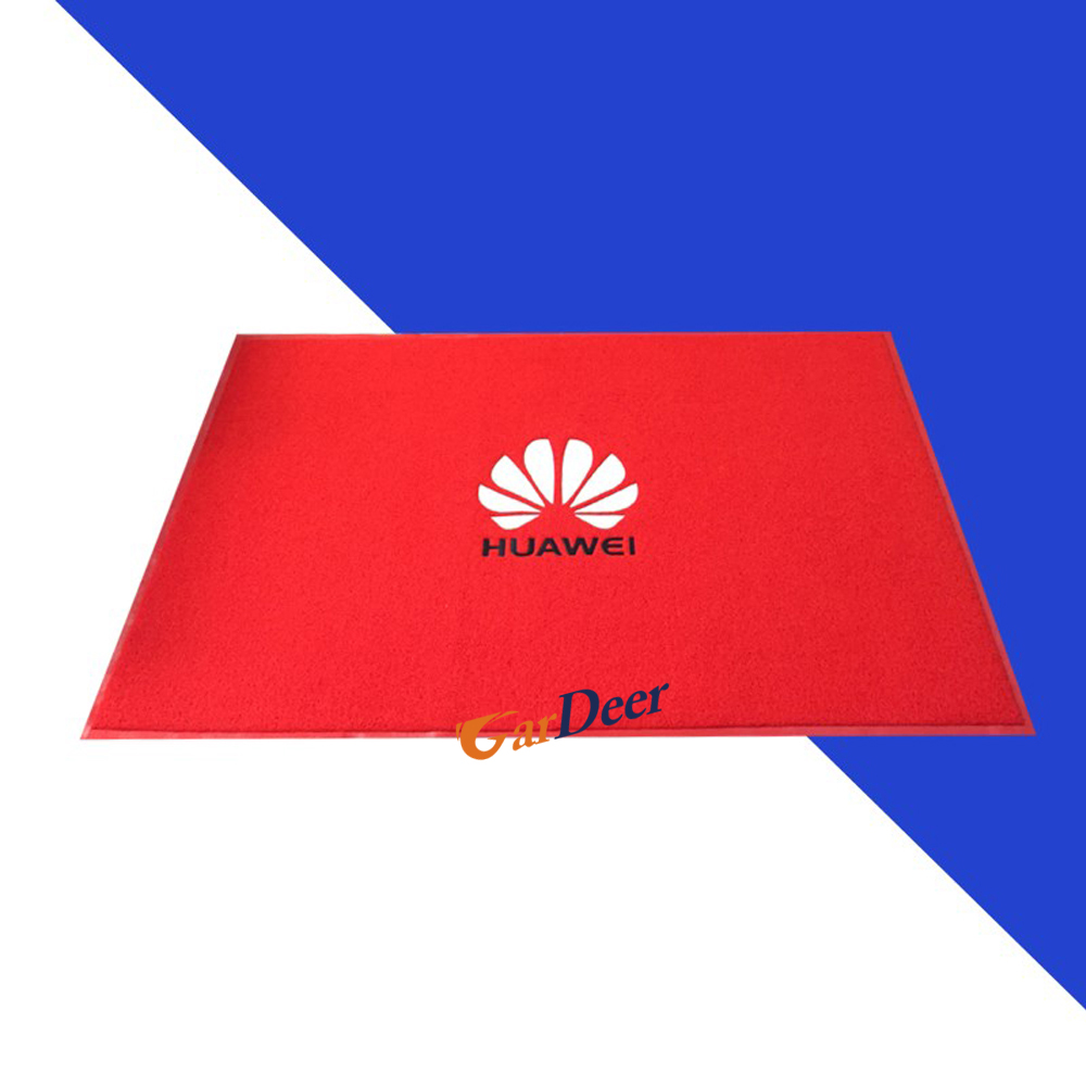 NO1 china supplier red 18x12 PVC carpet for Huawei store