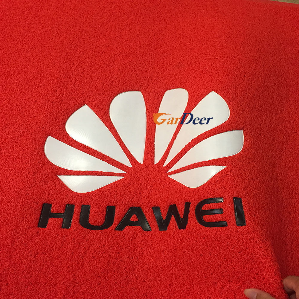 NO1 china supplier red 18x12 PVC carpet for Huawei store