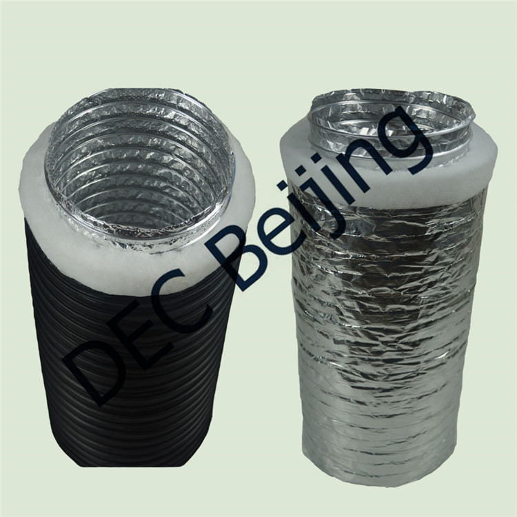 10 Inch Polyester Insulated Aluminum Flexible Duct for HVAC