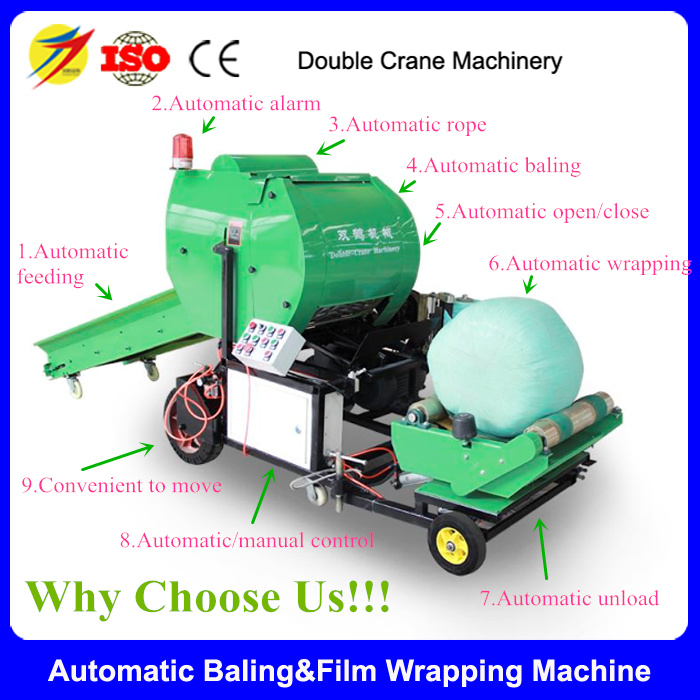 Professional manufacturer automatic silage baler machinecorn silage machinery for sale