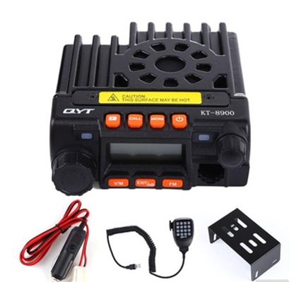 QYT KT8900 25W 136174MHz400490MHz Dual Band Mini Car Use Walkie Talkie