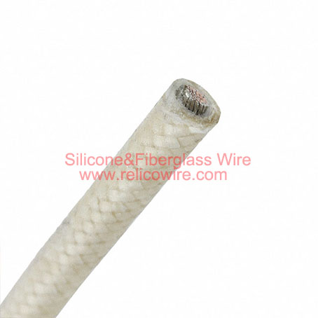 Silicone Rubber Insulated Fiberglass Braiding WireCable