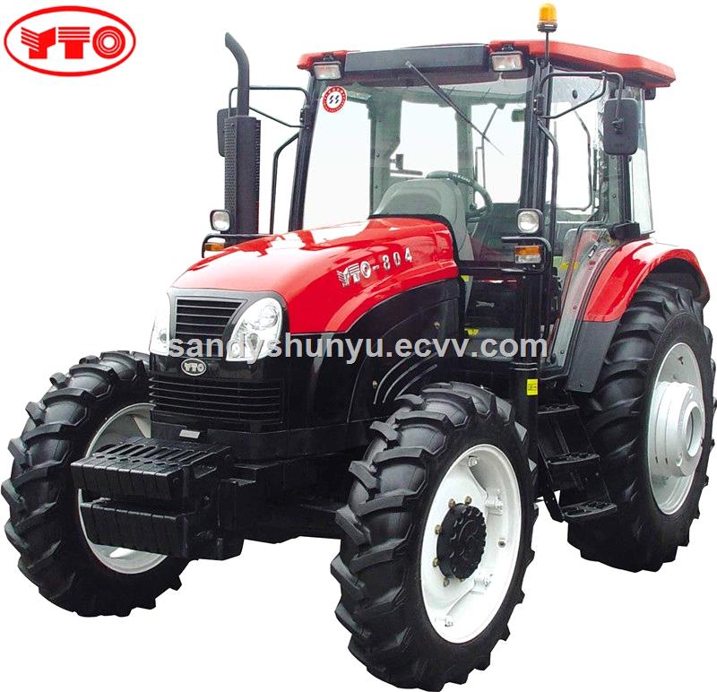 80HP 4WD YTO X804 tractor