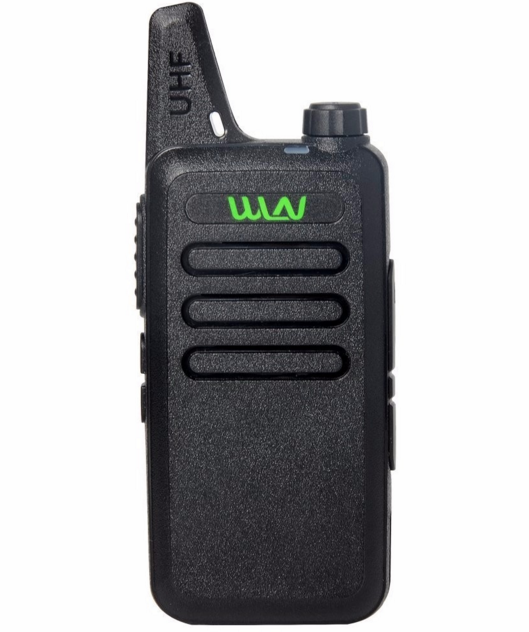 High Quality WLN KDC1 Black 16 Channel Ham Radio 400470 MHz UHF Walkie Talkie
